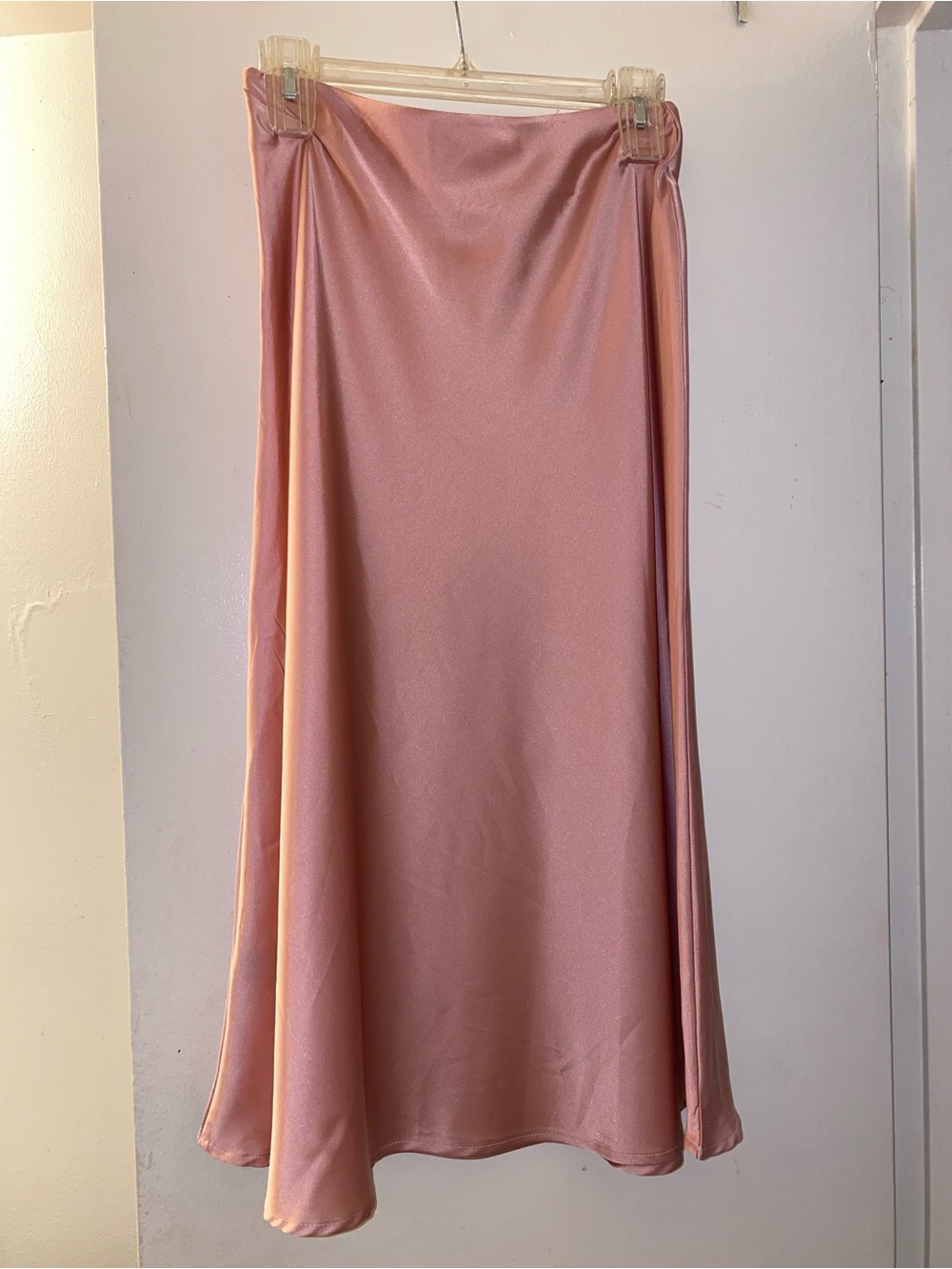Baby Pink Slip Skirt